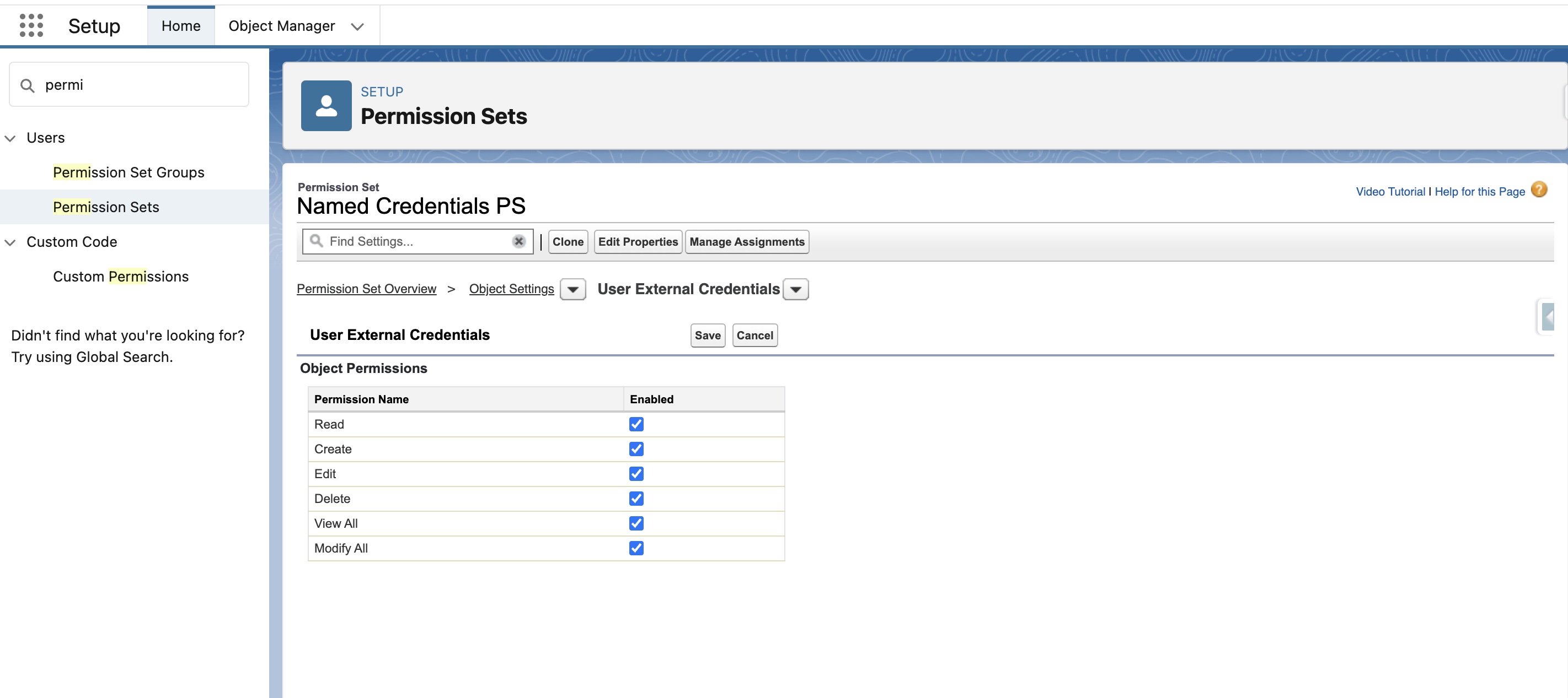 Spotify API Permission Set Definition