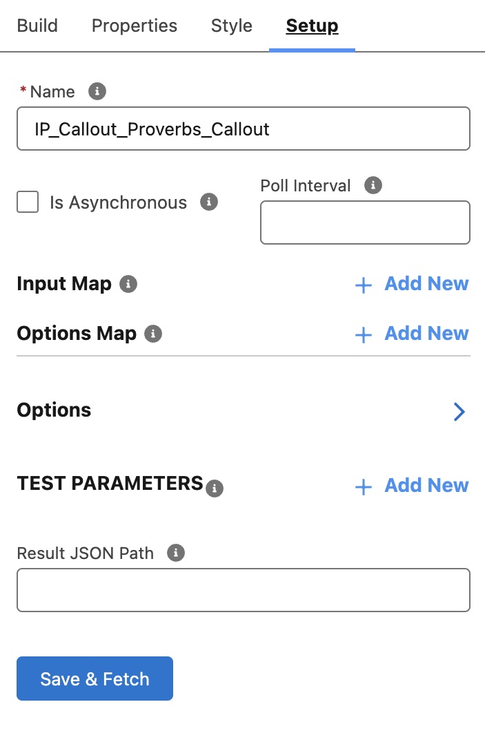 Change datasource from Flexcard