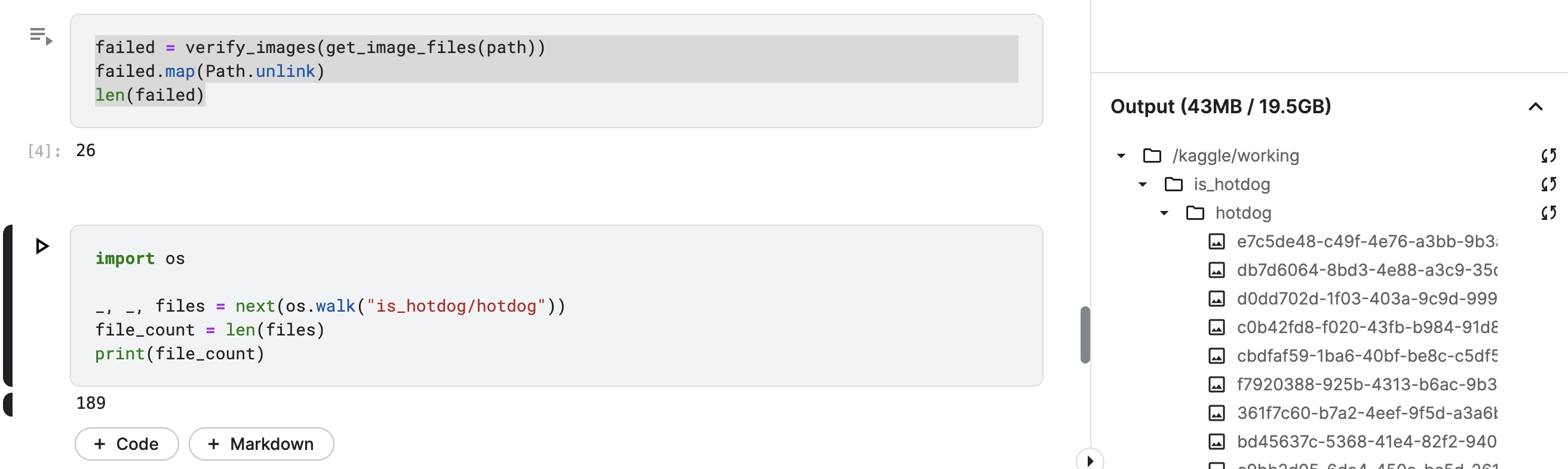 Verifying Images